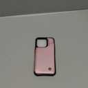 Compatible with iPhone 16 Pro 6.3" Wallet Case with Card Holder RFID Blocking for Women Men, Double Magnetic Clasp Kickstand Shockproof Phone Case Fit for iPhone 16 Pro, Rose Gold