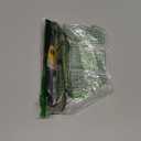 Fida Heavy Duty Dog Collar for Medium Dogs, Ultra Comfortable Soft Neoprene Padded, Adjustable Reflective Nylon Pet Collar with Durable Metal Belt Buckle for Medium Breeds (M, Green) 14.5"-19"