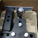 B&W Trailer Hitches Tow & Stow Adjustable Trailer Hitch Ball Mount - Fits 2.5" Receiver, Dual Ball (2" x 2-5/16"), 5" Drop, 18,000 GTW - TS20037B