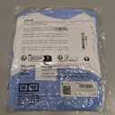 Wenrine Womens Casual Summer Midi Dress Smocked Cap Sleeve Crew Neck Color Block A Line Flowy Beach Dresses (Sky Blue)