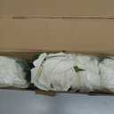 IPOPU White Roses Artificial Flowers,2 Bouquets 10PCS Real Touch Faux Roses with Stems for Wedding Party Home Table Centerpieces Decoration(White)