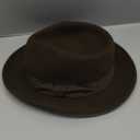 Swift - Lightweight Fedora - 100% Wool Felt - Crushable for Travel - Water Resistant - Snap Brim(7 1/2)
