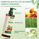 Batana Oil Shampoo, Hair Growth Shampoo for Thinning Hair & Hair Loss Treatment - Organic Rosemary, Formula with Biotin & Keratin to Reduce Shedding, Thicken Hair For Men & Women10.1oz