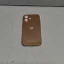 Teageo for iPhone 17 Case with Screen Protector [2 Pack] Girl Women Cute Girly Love-Heart Luxury Gold Soft Cover Camera Protection Silicone Shockproof Phone Case for iPhone 17, Desert Gold