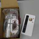 Electric Nail File Professional Kit - 45000RPM Portable Nail Drill Electric File with 11 Bits & Base丨LED Screen丨Ultra-Silent, Rechargeable Nail Drills Machine for Acrylic Nails Gel Polishing (White)