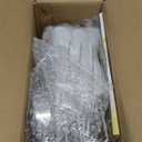 Lomoky 8-Lights Brushed Nickel Semi Flush Mount Ceiling Light Fixture, Modern Sputnik Hallway Light Fixtures Ceiling, E26 Close to Ceiling Lighting for Bedroom Dining Room Hallway (Silver)