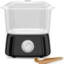 Hot Towel Warmer, Rapid Heating Towel Steamer for Facials can Hold 12 Mini Wet Towels, Portable Mini Towel Warmer for Bathroom,Spa and Salon. (Black)