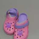 dripdrop Girls Comfort Clogs Kids Slip On Garden Shoes Boys Lightweight Beach Pool Slide Sandals Shower Slipper Pink/11 Little Kid