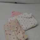 1 Pack 3 Blankets Super Soft Cute Dot Pattern Pet Blanket Flannel Throw for Dog Puppy Cat Dot (Large(41x31), Beige/Brown/Pink)