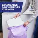 Hefty Ultra Strong 13 Gallon Trash Bags, Tall Kitchen Trash Bags 13 Gallon Size, Resist Leaks, Punctures, and Rips, Continuous Odor Control, Purple, Fabuloso Scent, 110 Bags