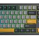 AULA Wireless Keyboard and Mouse Combo, F108 Full Size Mechanical Keyboard SC580 Tri-Mode Gaming Mouse