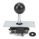 Joystick, Rocker & Ball & Spacer, Game DIY kit Replacement Parts, Pin Circuit Board with Ball for ( 61.82 x 84.49 x 102.16mm ) (Black)