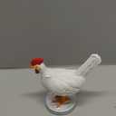 Upgraded Chicken Egg lamp,Funny Resin Chicken Egg Night Light,3D LED Egg Table Lamp with Longer USB Cable and Switch Buttons for White Elephant,Christmas,Easter