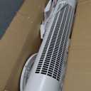 Tower Fan for Bedroom, Quiet Oscillating Floor Fans with 70°, Remote Control, 3 Modes, 3 Speeds, 12H Timer, 30" Bladeless Standing Fan for Home, Office, Living Room, White, Large