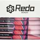 Redo Mondy RM01P18, 18 Count, Gel Ink Rollerball Pens, Black Ink, 0.5mm Bullet Tip, Rotating Eject Mechanism for Smooth Writing, Quick Drying (BlackRM01P18)