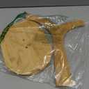 Double Hooks Banana Hanger Stand, 14 Inch Wood Banana Holder, Stable Banana Hanger Keeper for Kitchen Countertop