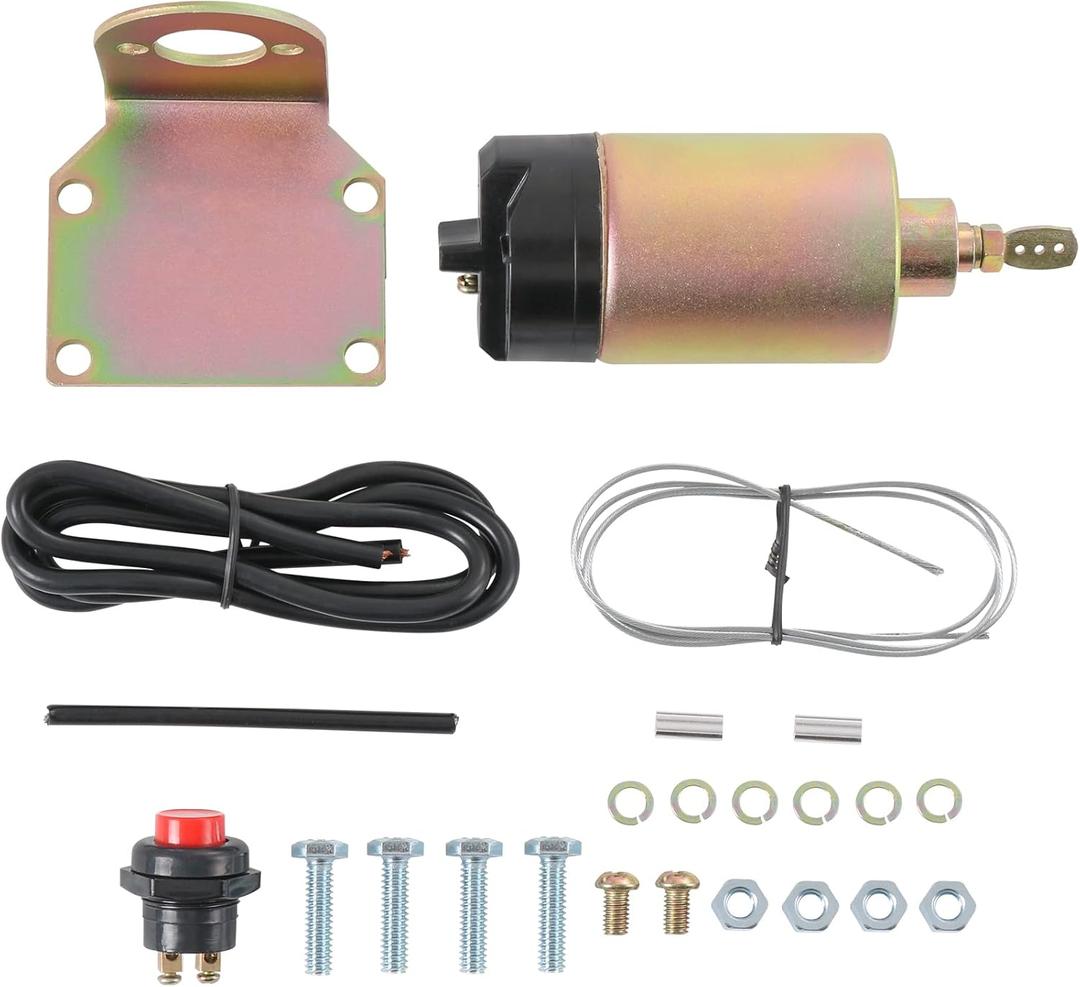 JDMSPEED 60 Pound Shaved Door Handle Trunk Solenoid Popper Kit Street Rod Design to Pop Open The Toughest Doors, Hoods and Trunks 60lb