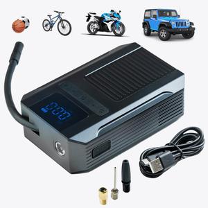 Tire Inflator Portable Air Compressor  Electric Cordless Air Pump, Rechargeable 5000mAh Battery with 120PSI Digital Pressure Gauge for Car, Bicycle, Motorcycle, Balls  Tire Inflator by Notilus