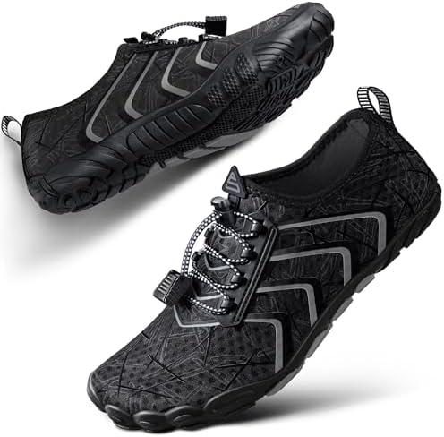 SEEKWAY Water Shoes Men Women Adult Quick-Dry Aqua Sock Barefoot for Beach Swim River Pool Lake Hiking Kayaking Surfing Size 45