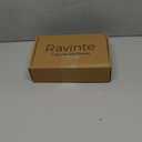 Ravinte 30 Pack Solid 3 Inch Center to Center Slim Square Bar Drawer Handles for Kitchen Cabinet Hardware Matte Black