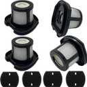 4 Pack 2284W 2390A Vacuum Replacement For Bissell Pet Hair Eraser Lithium Ion Hand Vacuum 2284W 2390 2389 2390A. Compare to Parts # 1614212 1614203 1614204(4 Mesh Filters + 4 Foam Filters)