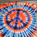 Kids Tie Dye Shirt Size 6-18 Children Hippies Senior Short Sleeve Tees Tie-Dye T Shirt for Boys Girls, L