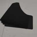 SUNPIE Car Mud Flaps Universal Fit Black Splash Guards (4 Pack) with 20 Pieces 6mm Fastener Rivet Clips