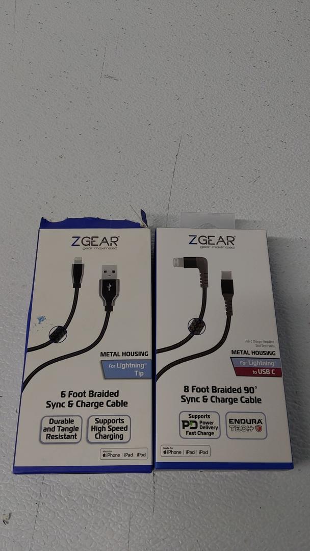 Zgear Charge Cable 6/8FT