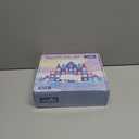 Little Pi 102pcs Frozen Princess Castle Magnetic Tiles Building Blocks - 3D Diamond Blocks, STEM Educational Toddler Toys for Pretend Play, 4 Year Old Girl Birthday Gifts Kids Ages 3 5 6 7 8 - Blue