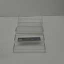 SIMPLEMADE 3-Tier Spice Rack Organizer - Versatile Storage Shelf for Kitchen, Bathroom, Bedroom & Office, Set of 2, Clear