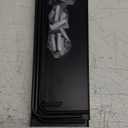 2 Pack Kitchen Wrap Organizer Door Mount, Aluminum Foil Holder Cabinet Door Organizer Cabinet Storage Basket for Kitchen Wrap/Food Bag Storage, Black