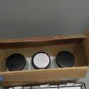 Liquid Laundry Detergent Dispenser, Three 2.2L Laundry Detergent Dispenser Glass Jar for Liquid Detergent, Fabric Softener- Laundry Soap Dispenser for Laundry Room Organization