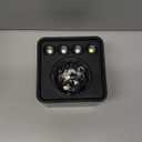 2-Pack Sunset Lamp Disco Ball Party Lights - Sound Activated LED Strobe & Stage Lights for Home Parties, Weddings, Bars, Clubs, Karaoke, Halloween, Christmas & Wall Dcor (Enhanced Dual Lighting Set)