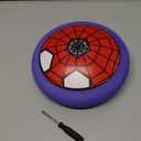 Soccer Toys for Boys 4-6 Hover Soccer Ball Indoor Gifts for Boys Kids Toys Birthday Gifts for 4 5 6 7 8 9 10 Year Old Boy Air Floating Soccer Toy with LED Lights Foam Bumper