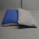 Pillows Queen Size Set of 2 Soft, Luxury Hotel Down Alternative Bed Pillows 2 Pack for Side Back Stomach Sleepers, Gusseted Supportive, Machine Washable, Cooling Blue, 20" x 30"