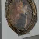 Vintage Oval Picture Frame 10x12 Inch, Bronze Gold Antique Old Photo Frames with Glass Front for Tabletop and Wall Hanging, Art Deco, Photo Gallery, Home Decor, Displays, Gift Ideas