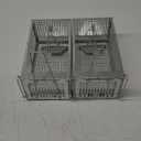2 Packs Humane Rat Trap Outdoor, Wanqueen Humane Mouse Traps Indoor, Small Rodent Chipmunk Trap and Other Live Animal Cage Catch and Release
