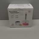 Glass Food ProcessorWANJOTEC Cordless Electric Meat Grinder and Baby Food Processor, With Large and Small Double Blades, 4 Bowls,Suitable for Baby Food, Vegetable Chopper, Sauces, Outdoor Camping