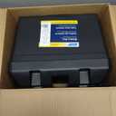 Camco Large Battery Box with Straps and Hardware - Group 27, 30, 31 |Safely Stores RV, Automotive, and Marine Batteries | Measures Inside 7-1/4" x 13-1/4" x 8-5/8" | (55373), Black