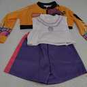 Girls Pop Singer Costume Halloween Cosplay Stage Clothes Matching Outfits For Kids Party Size Name: 130cm-7~8yers