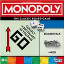 Monopoly Board Game | Classic Game with Storage Tray and Larger Tokens | Ages 8+ | 2 to 6 Players | Family Games for Kids and Adults | Kids Gifts