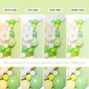 LEBENGURU Upgraded 7.2FT Open Arch Backdrop Cover, Green Spandex Fitted Round Top Wedding Arches, Double-Sided U-Shaped Arch Chiara Stand Covers for Birthday Party Baby Shower Banquet Balloon Dcor