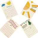 2 x 2026 Roaring Twenties Calendar Wall Calendar, Calendar with Song Lyrics, 12 Monthly Calendar Planner