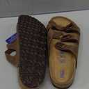 Birkenstock Women's Florida Soft Footbed Oiled Leather Sandal - Tobacco Brown 41