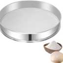 Sidasu Vibrating Sifter Mesh Screen Stainless Steel Vibrating Sieve Mesh Screen 10 Mesh for Dia 19.6" Automatic Powder Sifter Machine