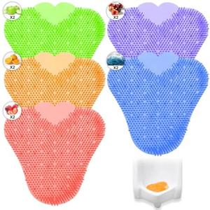Urinal Screens Deodorizer 10 Pack Long Lasting Scent Used for Bathrooms in Bars Restaurants Schools other Businesses, Purple