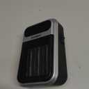 GiveBest Small Plug In Heater, Digital Display Bathroom Heaters for Indoor Use, 800W PTC Ceramic Portable Electric Mini Heat with Adjustable Thermostat and Timer for Office Bedroom Home (Remote)