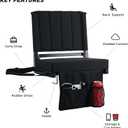 Stadium Seats with Back Support Folding Chair for Bleachers, Large