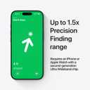 Apple AirTag (2nd Generation): Tracker for Keychain, Wallet, and More; Locator with Sound; Simple One-Tap Setup with iPhone or iPad; Key Finder with up to 1.5X Precision Finding Range