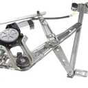 YHTAUTO Front Power Window Regulator Driver Side with 2-Pin Motor Assembly for Subaru Forester 2003-2008 Wagon